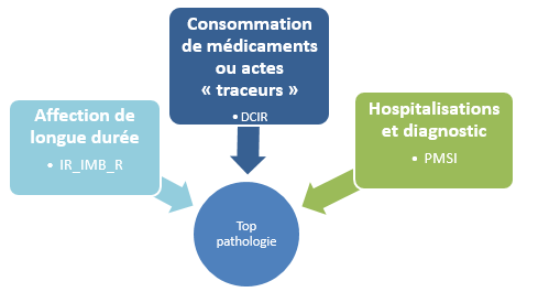 Sources de données des top pathologies